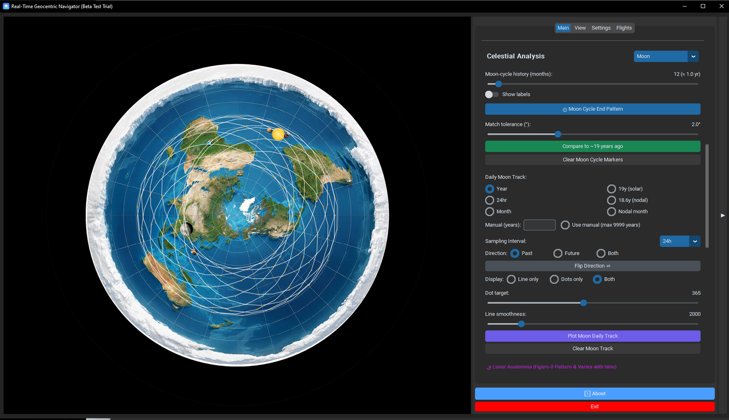 Real-Time Geocentric Navigator Beta Test